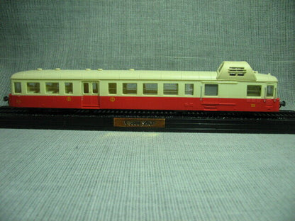 New 1:87 HO Scale Rail Transit Tram Train X-3800 SNCF Dispay 3D Plastic Model