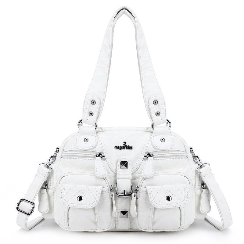 Women Small Handbags Satchel Handbag Synthetic Shoulder Bag 8”x11” Shoulder Bags