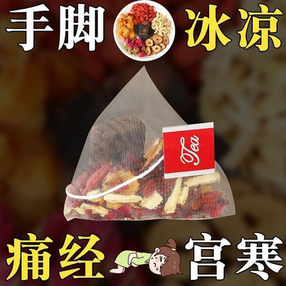 Rose brown sugar ginger tea warms the palace, dispels cold and warms the stomach