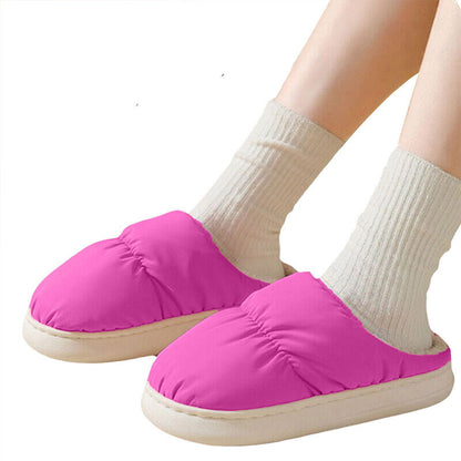 USB Heated Slippers Electric Heating Cotton Slippers Foot Warmer Winter Gifts