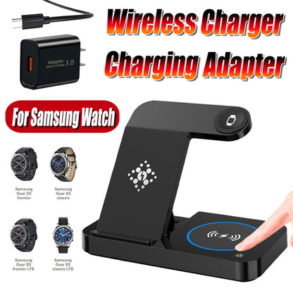 15W Wireless Charger Station +Charging Adapter For Samsung Galaxy Note 20 Ultra
