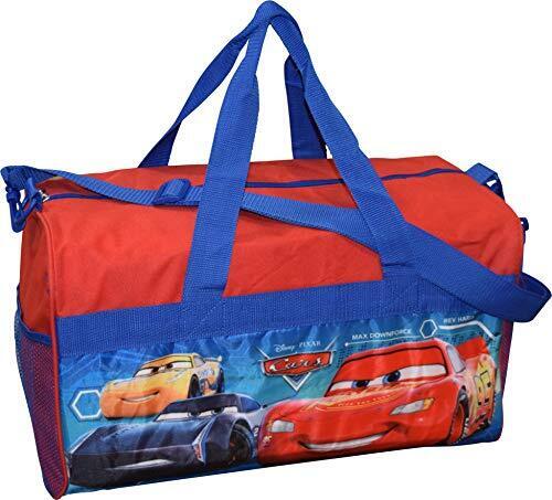 Cars 18" Duffel Bag Standard Large, Red-Blue