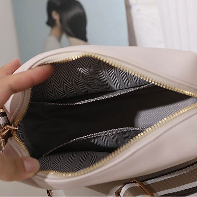 Square Women Bags Crossbody Bag Ladies Handbags Leather Women Shoulder Bags