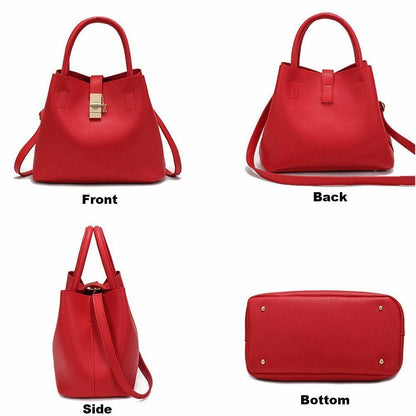 Women Ladies Shoulder Bag Satchel Handbag Purse Tote Leather Messenger Crossbody
