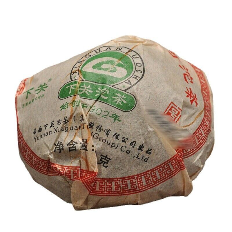 100g Shen Puerh Tea Xia Guan Raw Puer Jing Mai Ancient Tree Tuocha