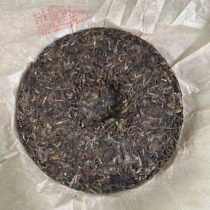 357g Yunnan Banzhang Puerh Tea Cake Hundred Year Old Tree Raw Pu-erh Tea Benefit