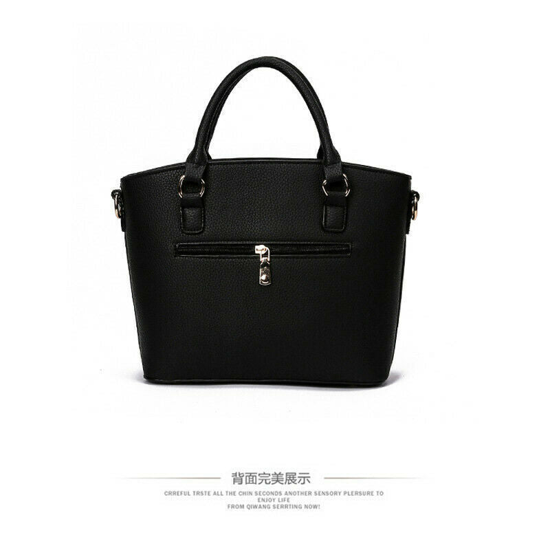 New Women's Ladies Handbags PU Leather Shoulder Messenger Cross Body Bag