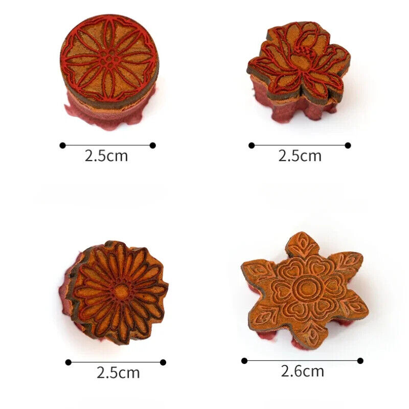 Pottery Tool 2.5cm Sponge Stamp Washable DIY Clay Coloring Ceramic Painting Seal