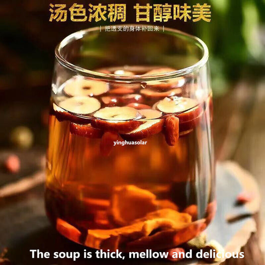 Herbal Ginseng Maca Tea Tonify Kidney Improving Sex Renew Spirits【Buy2,1Free】