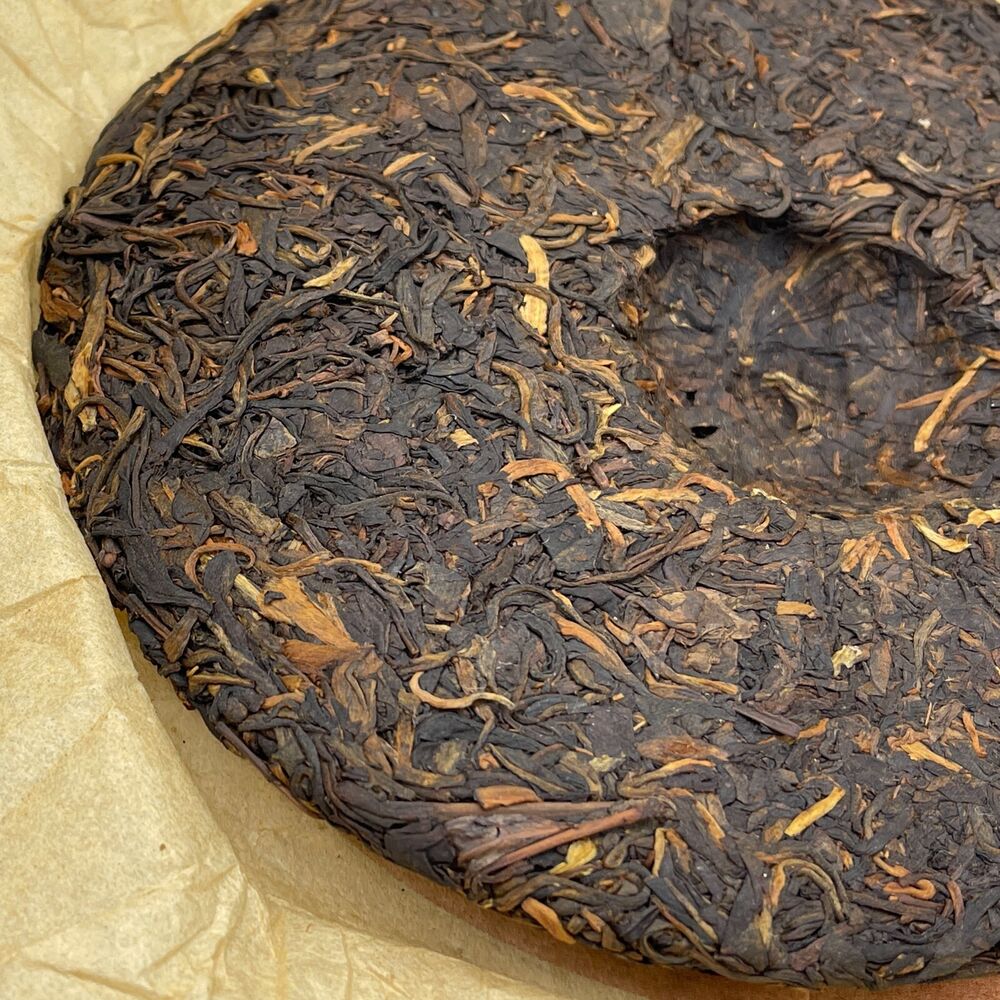 Pu-erh tea,2007,Custom Tea,China Tea Brand Yiwu Zhengshan Big Leaf Tea,357g,Raw