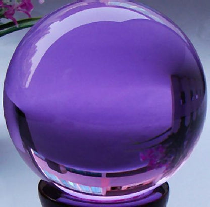 100MM TO 200mm The Size New Round Glass Crystal Ball Sphere Buyers Select