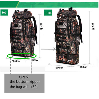 Tactical Backpack Mountaineering Camping Hiking Military Tactical Bag