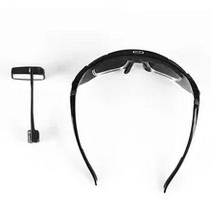 Mini Helmet Reflector Mini Eyeglasses Mount Rear View Mirror Anti-fog Adjustable
