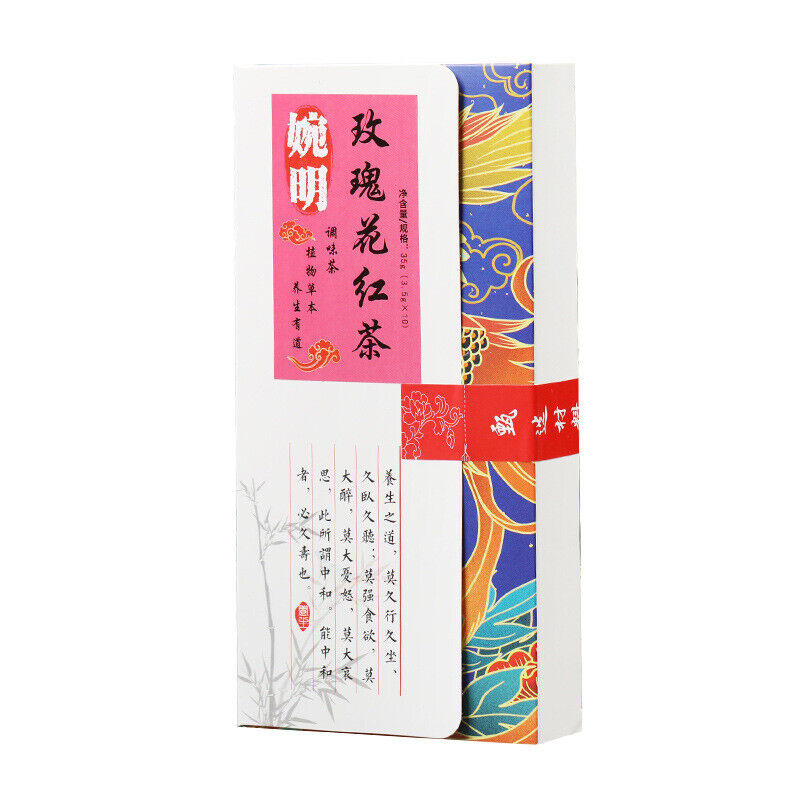 婉明Rose Red Tea Replacement Tea Drink Healthy Combination Flower