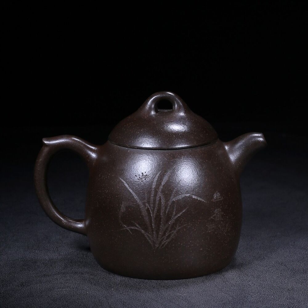 Chinese Yixing Zisha Clay Handmade Exquisite Teapot（秦权 底款：王南林）