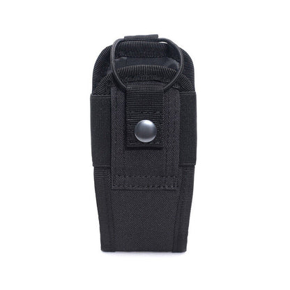 Tactical Molle Radio Walkie Talkie Pouch Waist Bag Holder Pocket Interphone Bag