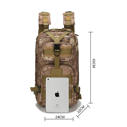 Men Army Tactical Backpack Outdoor Rucksack Hiking Camping Hunting Bags Backpack
