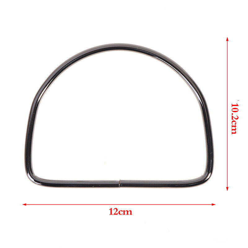 D Metal Bag Handle Handbag Strap Purse Hardware Replacement Handmade AccessoriN8