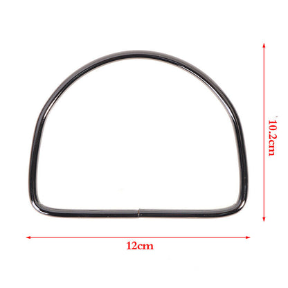 D Metal Bag Handle Handbag Strap Purse Hardware Replacement Handmade AccessoriN8