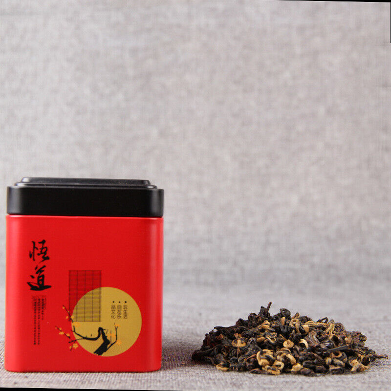 80g Yunnan Dianhong Tea Chinese Kungfu Black Tea One Bud One Leaf Loose Leaf Tea