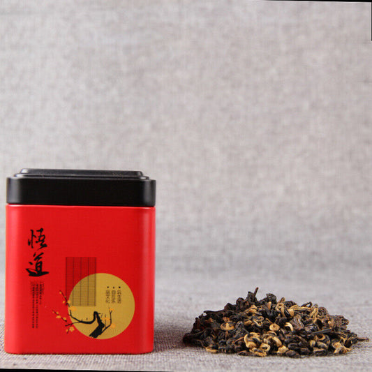 80g Yunnan Dianhong Tea Chinese Kungfu Black Tea One Bud One Leaf Loose Leaf Tea