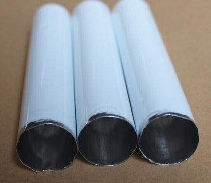 Empty Toothpaste Tubes 10ml Aluminum Storage With Caps Refillable Bottles 100Pcs