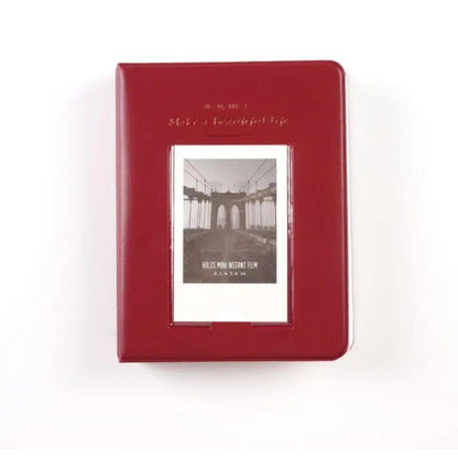 Photo Album 64 Pockets Mini Polaroid Photocard Holder Scrapbook Pictures Storage