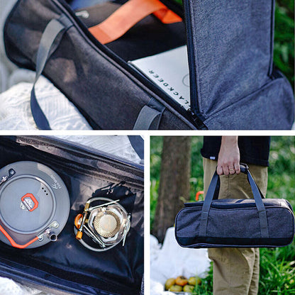 Portable Outdoor Picnic Camping Kitchenware Stove Pot Storage Bag Carry Handbag