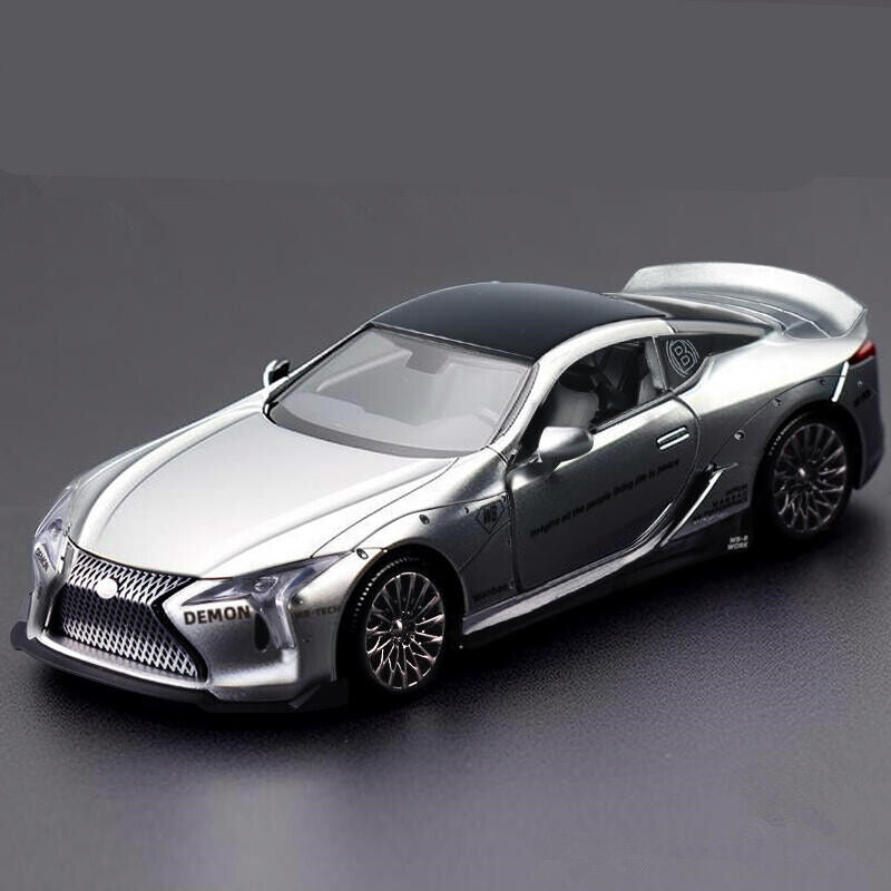 1:32 Lexus LC500 Druckguss Modell Auto Spielzeug Fahrzeug Legierung Sportwagen Soundlicht Geschenk-