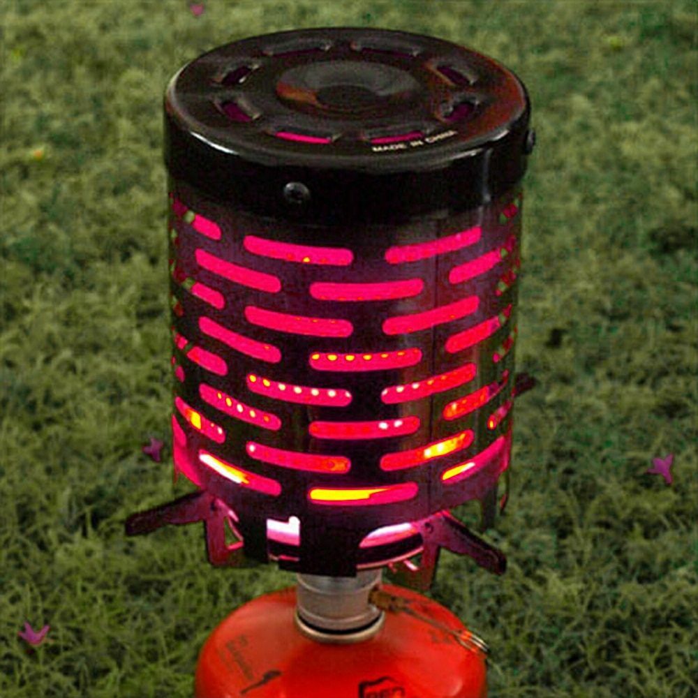 Heater Stove Delicate Texture Gas Warmer Stainless Steel Cover Outdoor Camping