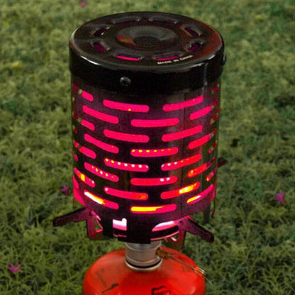 Heater Stove Delicate Texture Gas Warmer Stainless Steel Cover Outdoor Camping