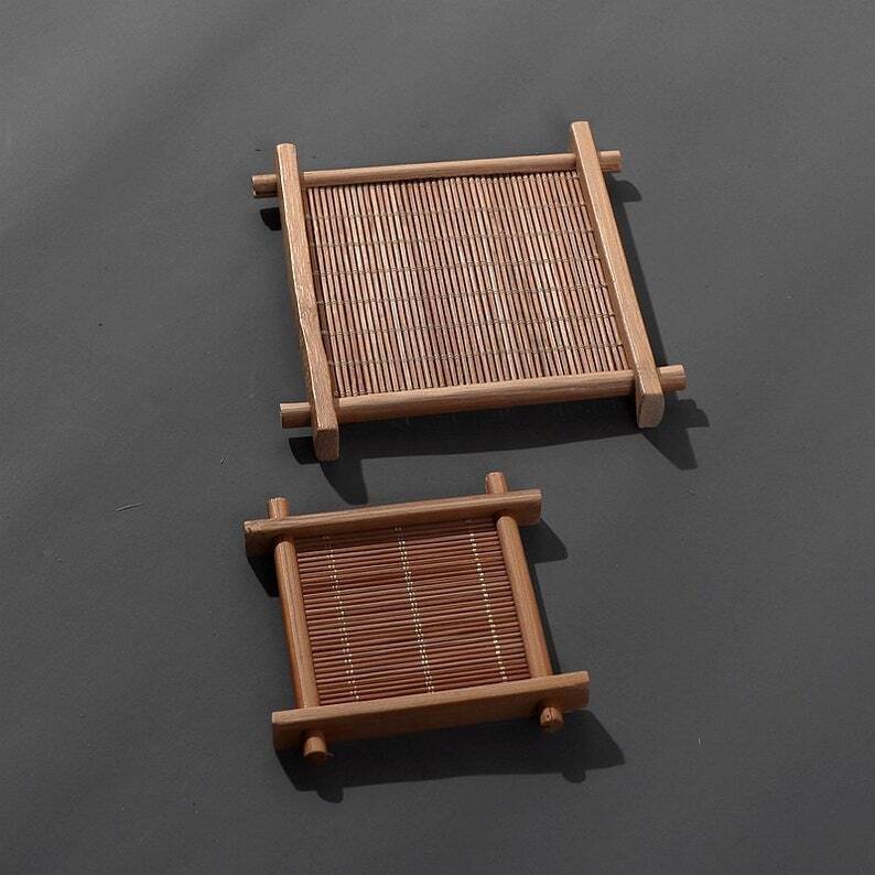 Straw Tea Mat|Coaster|Teacup Mat|Cup Pad|Tea Accessories