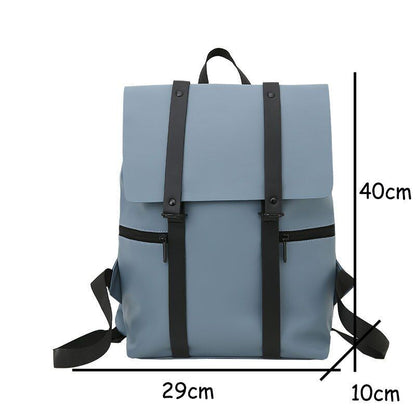 Backpack Waterproof Book Bag Traveling Rucksack Laptop Polyester Purse 26*30 CM