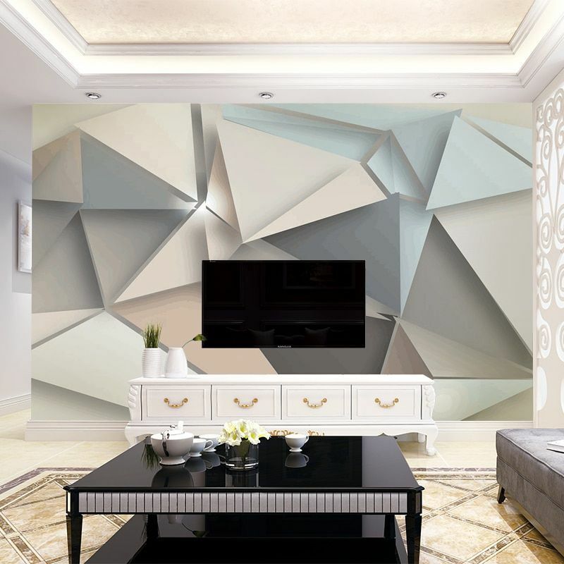 Photo Wallpaper Mural 3D Modern TV Background Living Room Home Wall Cover Decors