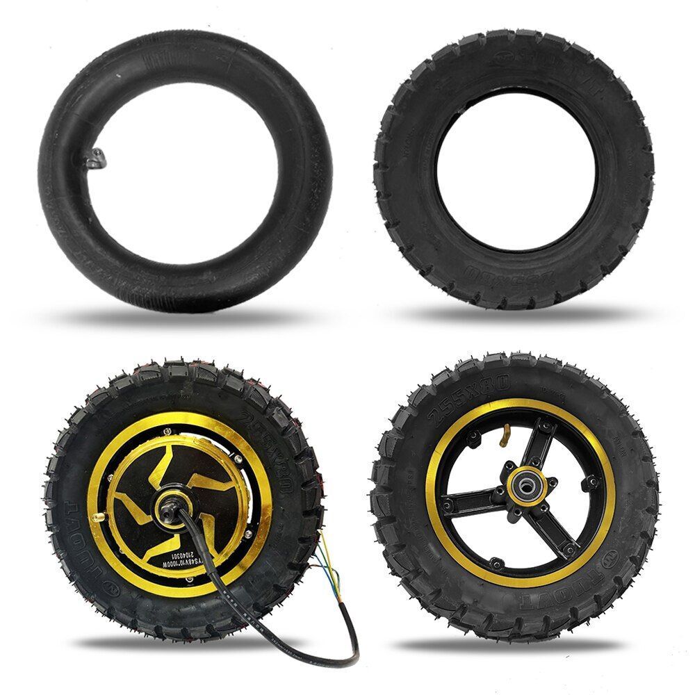 10inches Off Road Tire Inner Tube Front Wheel 48V 1000W Rear Motor Spare Parts
