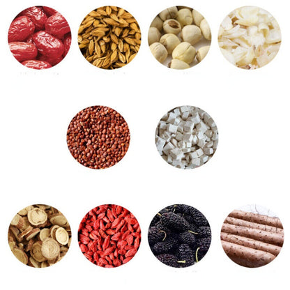 150g Chinese Organic Tea Lily and Poria Jujube Tea Healthy Herbal Damailianzi