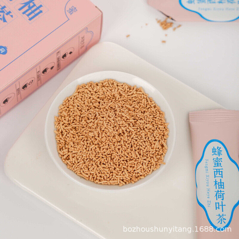 Honey Grapefruit Lotus Leaf Juice Solid Drink 120g Granule Drink Fruit Tea