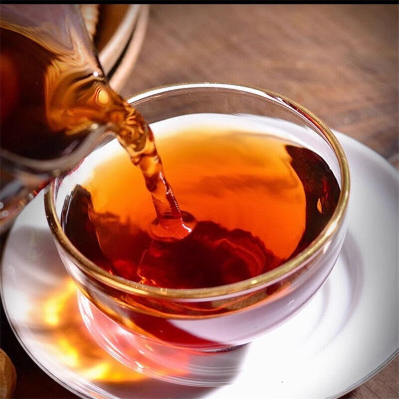 Ancient Tree Old Dry Puer Brick Yunnan Ripe Puerh Tea Brick Black Tea Icelandic