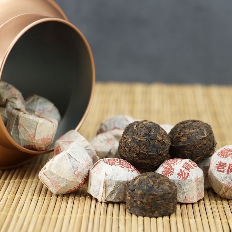 2017 Jujube Fragrance Compressed Mini Puer Tea Pu'er Tea Cooked Tea Mini Tuo Tea