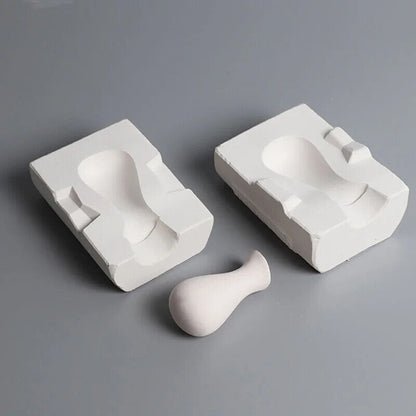 Pottery Tools Ceramics Plaster Gypsum Moulds DIY Clay Coffee Cups Handle Shapers