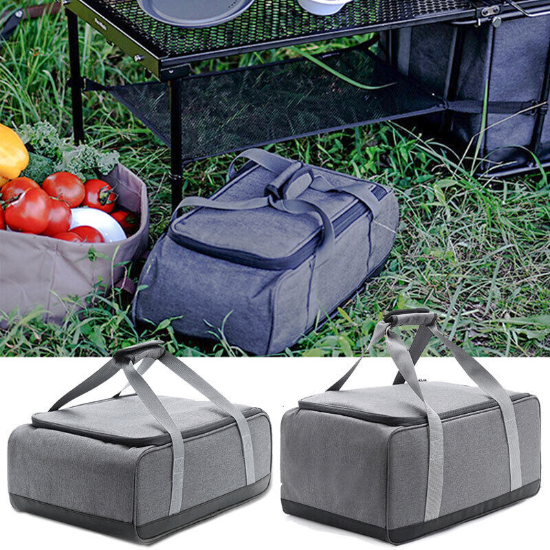 Portable Outdoor Picnic Camping Kitchenware Stove Pot Storage Bag Carry Handbag