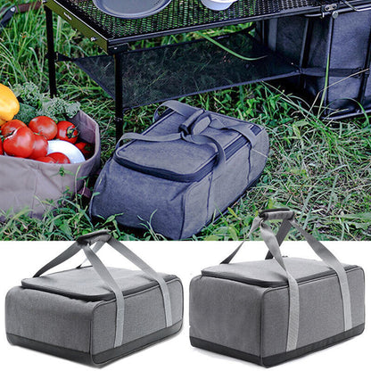 Portable Outdoor Picnic Camping Kitchenware Stove Pot Storage Bag Carry Handbag