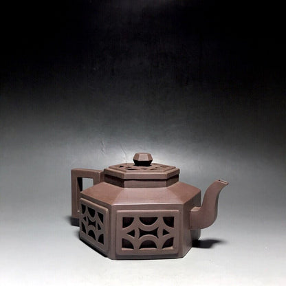 vintage chinese yixing purple clay teapot zisha ceremony teaware collection rare