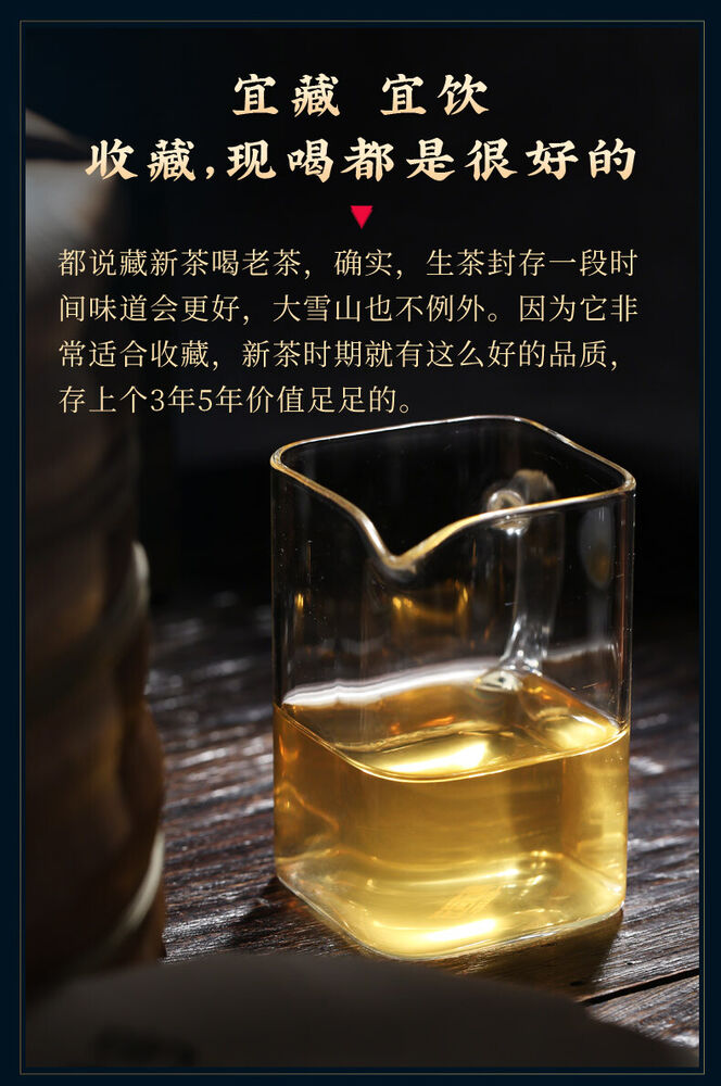 Pu-Erh, Sheng Jiayuan, Daxueshan, Gu 200, 2021y ,357g