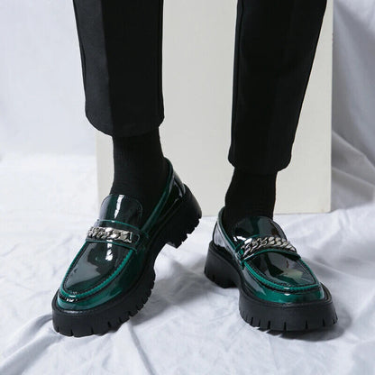 Men Black Leather Shoes Business Wedding Shoe Men Leather Shoes