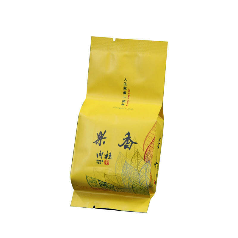 Wuyi Rock Tea Fruits Rougui Oolong Tea Bagged Chinese Red Tea Organic Black Tea