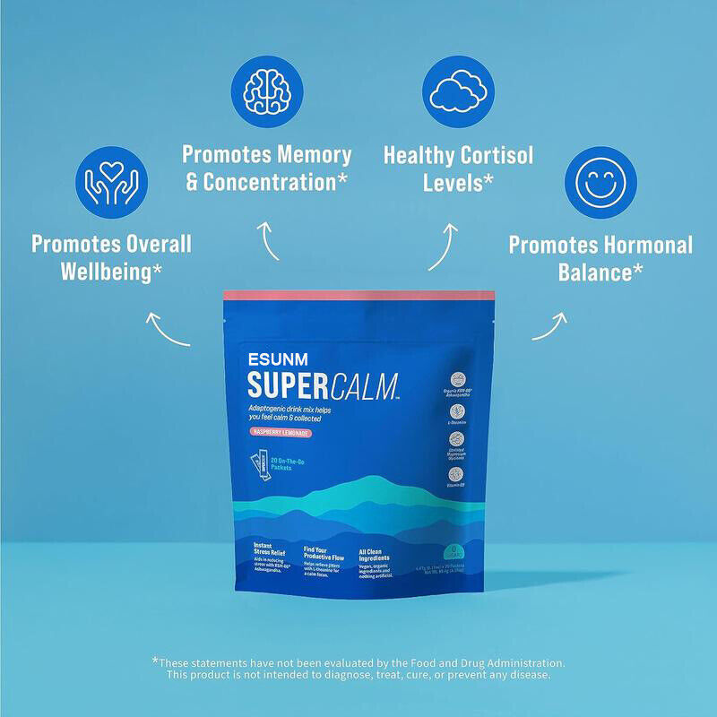 Promotes Tranquility & Stress Relief Supercalm Relaxation Powder