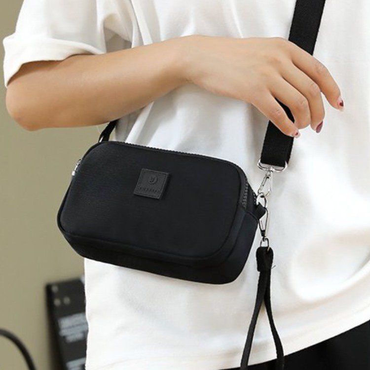 Mini Bag Nylon Crossbody Pouch Waterproof Shoulder Purse Shopping Messenger Bags