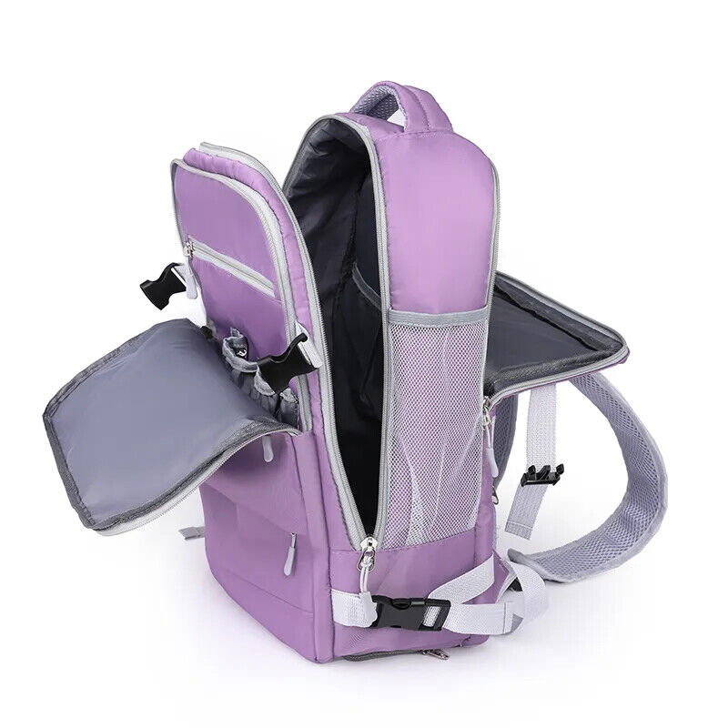 Women Travel Backpack Daypack Teenage Girls Laptop Schoolbag Luggage Shoes Bag