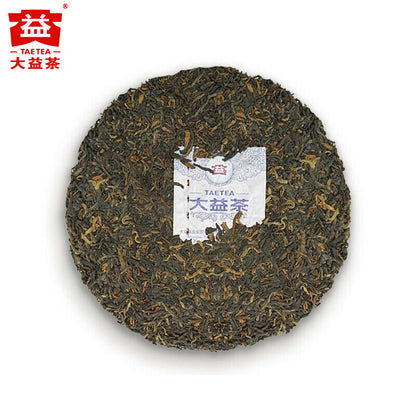 357g Ripe Puer Tea Ancient Tree TAETEA Dayi Golden Needle White Lotus Pu-erh Tea